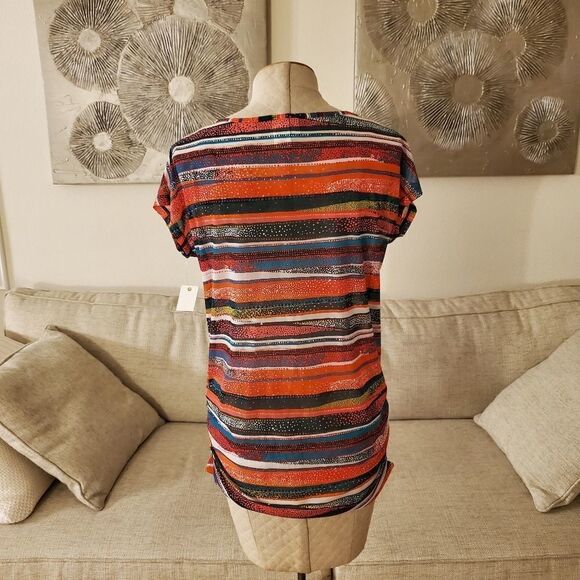 Anne Cole Sand Stripe Printed Cover-Up size XS/Sm - Picture 8 of 12